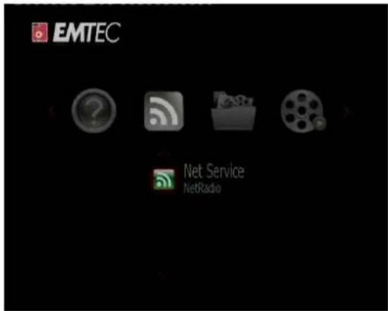 EMTEC Movie Cube V120H - Ecouter les radios Internet - 1