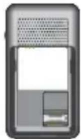 Fysic FM8800+ - Placing the SIM-card and battery: - 1