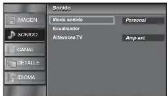 FUNAI LC195SLX - Ajuste de Sonido - 5