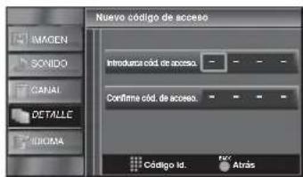 FUNAI LC195SLX - Presione [los botones numéricos] para introducir la nueva Código Id. de 4 dígitos. - 4