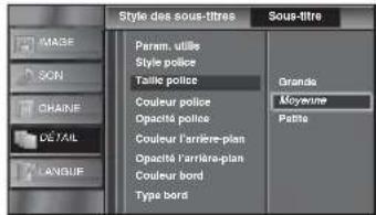 FUNAI LC195SLX - Taille police - 1