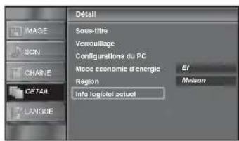 FUNAI LC195SLX - Info Logiciel Actuel - 5