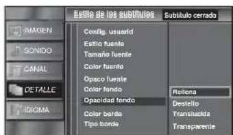 FUNAI LC195SLX - Opacidad fondo - 1
