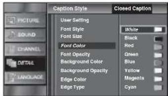 FUNAI LC195SLX - Font Color - 1