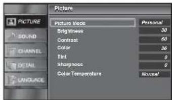 FUNAI LC195SLX - ☑ Picture Adjustment - 5