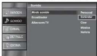 FUNAI LC195SLX - Modo sonido - 2