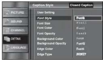 FUNAI LC195SLX - Font Style - 1