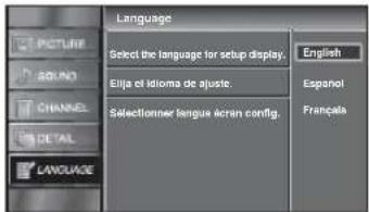 FUNAI LC195SLX - Language Selection - 5