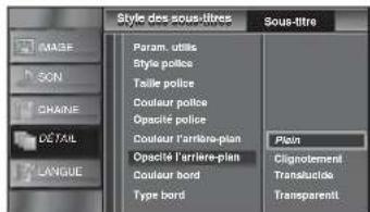 FUNAI LC195SLX - Opacité de l'arrière-plan - 1