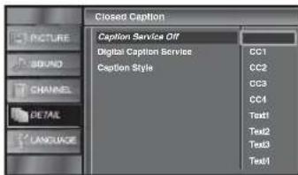 FUNAI LC320SLX - Caption Service - 4