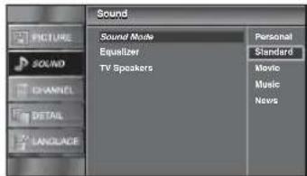 FUNAI LC320SLX - Sound Mode - 2