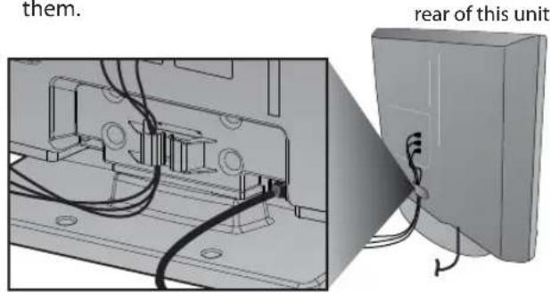 FUNAI LC320SLX - Cable Management - 1