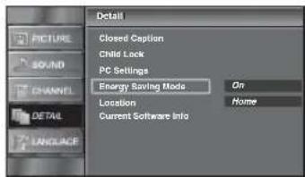 FUNAI LC320SLX - Energy Saving Mode - 5