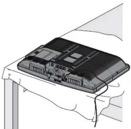 FUNAI LC320SLX - Montage du Support du Televiseur - 1