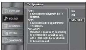 FUNAI LC320SLX - TV Speakers - 2