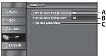 FUNAI LC320SLX - Sous-titres - 6