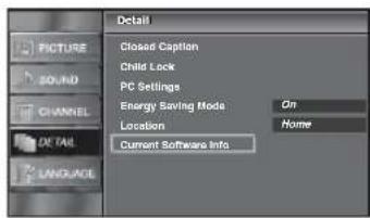 FUNAI LC320SLX - Current Software Info - 5