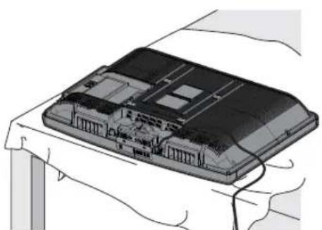 FUNAI LC320SLX - ☑ Attaching the Stand - 1
