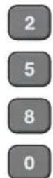 FUNAI LC320SLX - Press [the Number buttons] to enter the new 4-digit PIN Code. - 2