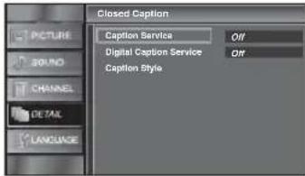 FUNAI LC320SLX - Caption Service - 2