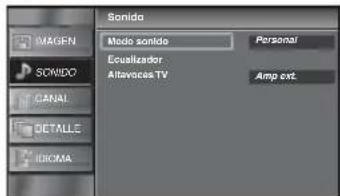 FUNAI LC320SLX - Ajuste de Sonido - 5