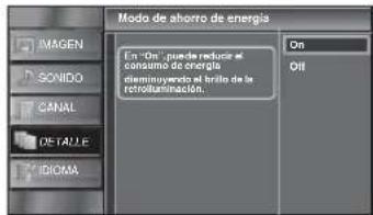 FUNAI LC320SLX - Modo de Ahorro de Energía - 7