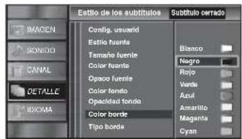 FUNAI LC320SLX - Color borde - 1