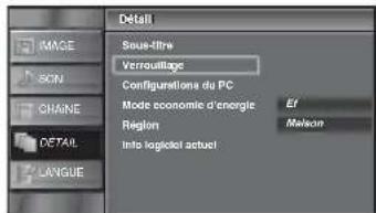 FUNAI LC320SLX - Verrouillage - 5