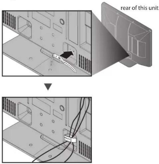 FUNAI LC427SSX - ☑ Cable Management - 1