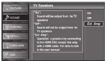 FUNAI LC427SSX - TV Speakers - 2