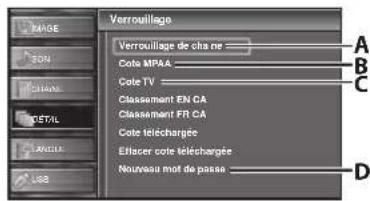 FUNAI LC427SSX - Verrouillage - 8