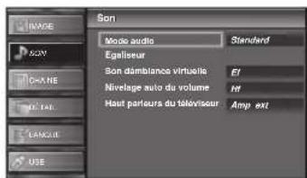 FUNAI LC427SSX - Réglage du Son - 5