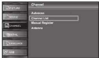 FUNAI LC427SSX - Channel List - 5