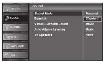 FUNAI LC427SSX - Sound Mode - 2