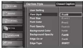 FUNAI LC427SSX - Font Style - 1
