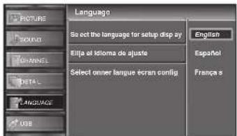FUNAI LC427SSX - Language Selection - 5