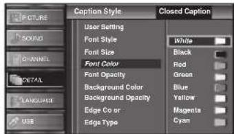 FUNAI LC427SSX - Font Color - 1