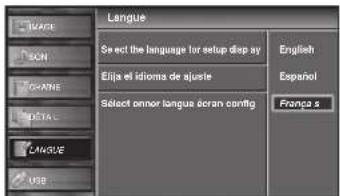 FUNAI LC427SSX - ☑ Sélection de la Langue - 5