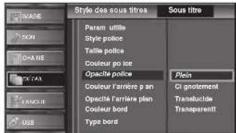 FUNAI LC427SSX - Opacité police - 1