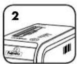 FELLOWES Intellishred SB125i - ČIŠTĚNÍ INFRAČERVENÝCH SENZORŮ AUTOMATICKÉHO SPUŠTĚNÍ - 2