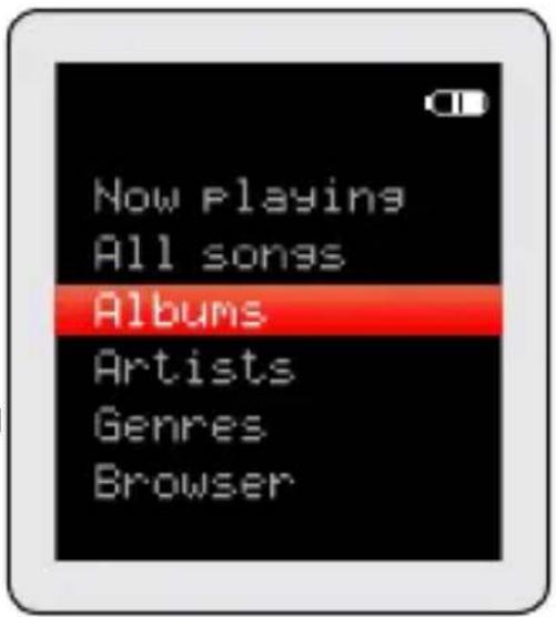 Difrnce MP1575 - Music Browser-Bedienelemente - 1