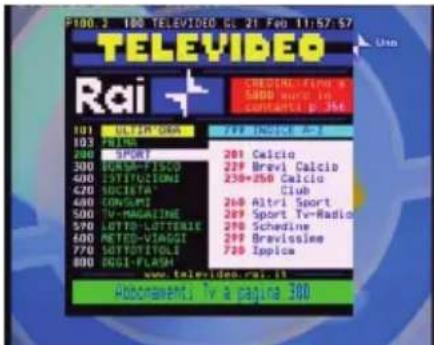 EMTEC Movie Cube S850H - Teletext Menu - 1