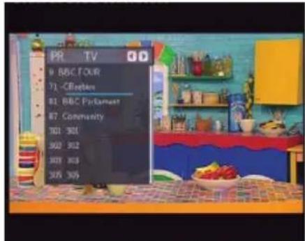 EMTEC Movie Cube S850H - Program List Menu - 1