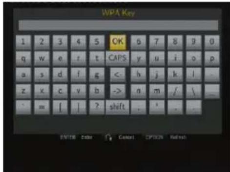 EMTEC Movie Cube S850H - Input WEP/WPA Key - 1