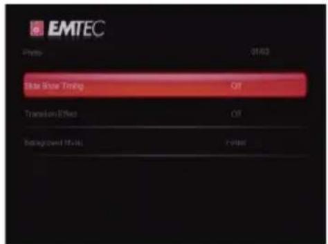 EMTEC Movie Cube S850H - Changing Photo Settings - 1