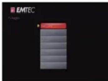 EMTEC Movie Cube S850H - Changing DVB-T TV settings (S800H/S850H) - 1