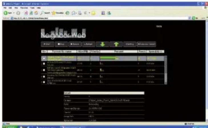 EMTEC Movie Cube S850H - Managing the downloads - 1