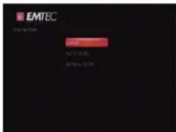 EMTEC Movie Cube S850H - Changing DVB-T TV settings (S800H/S850H) - 2