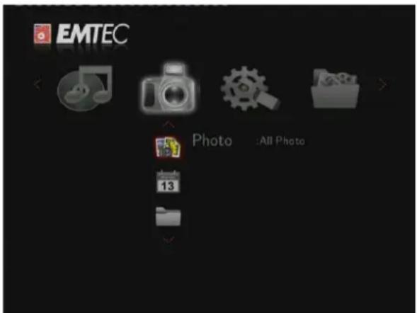 EMTEC Movie Cube D850H - Lecture des Photos - 1