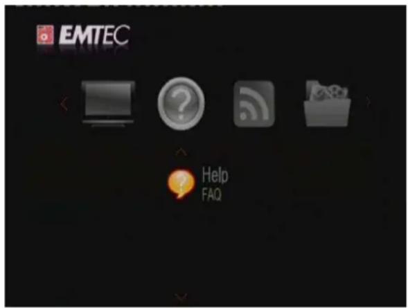 EMTEC Movie Cube D850H - Fonction Aide - 1